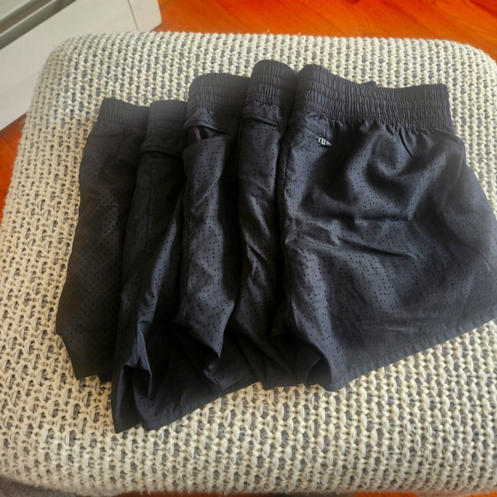 Bundle of 5 pairs workout shorts